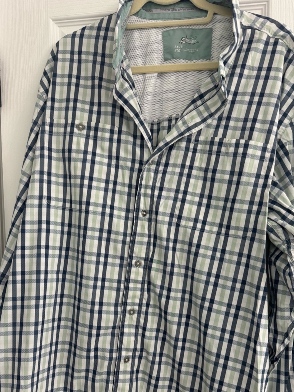 Worldwide sportsman, fishing shirt xxl